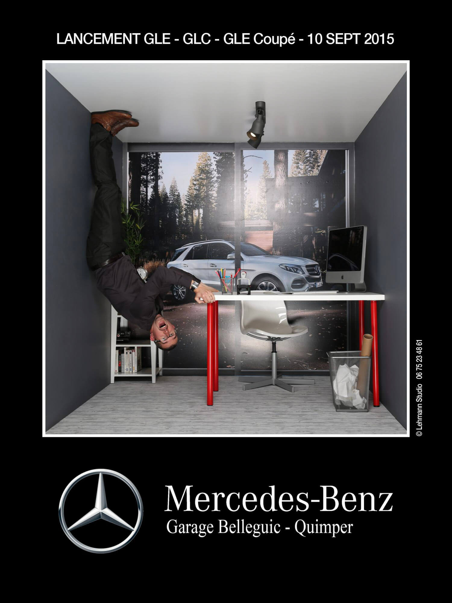 Lehmann Studio - Gravitybox, décor bureau, Mercedes Benz